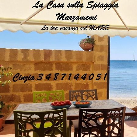 La Casa Sulla Spiaggia Marzamemi Exterior foto