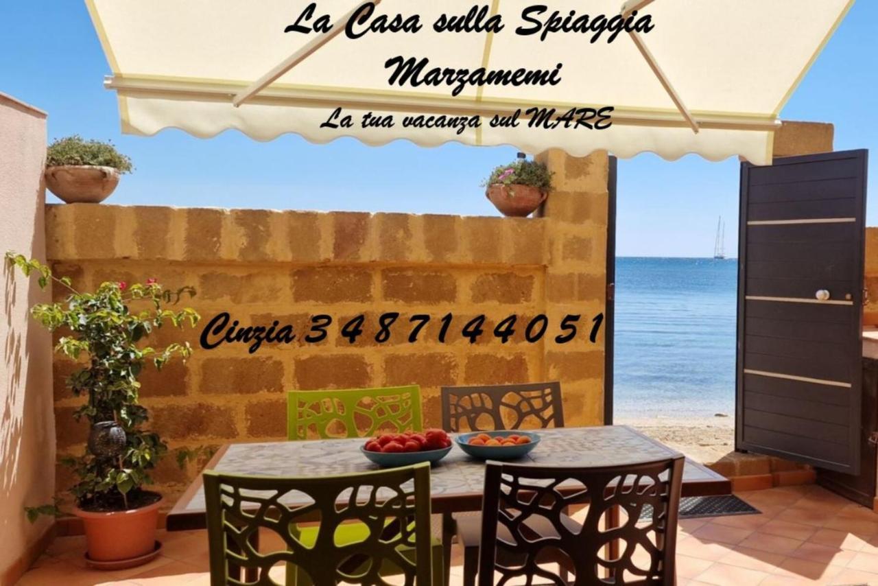 La Casa Sulla Spiaggia Marzamemi Exterior foto